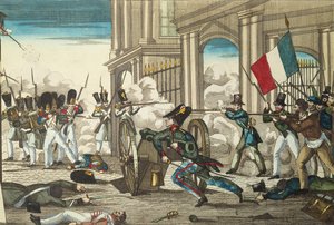 勇気の行為、1830年7月28日 作： French School
